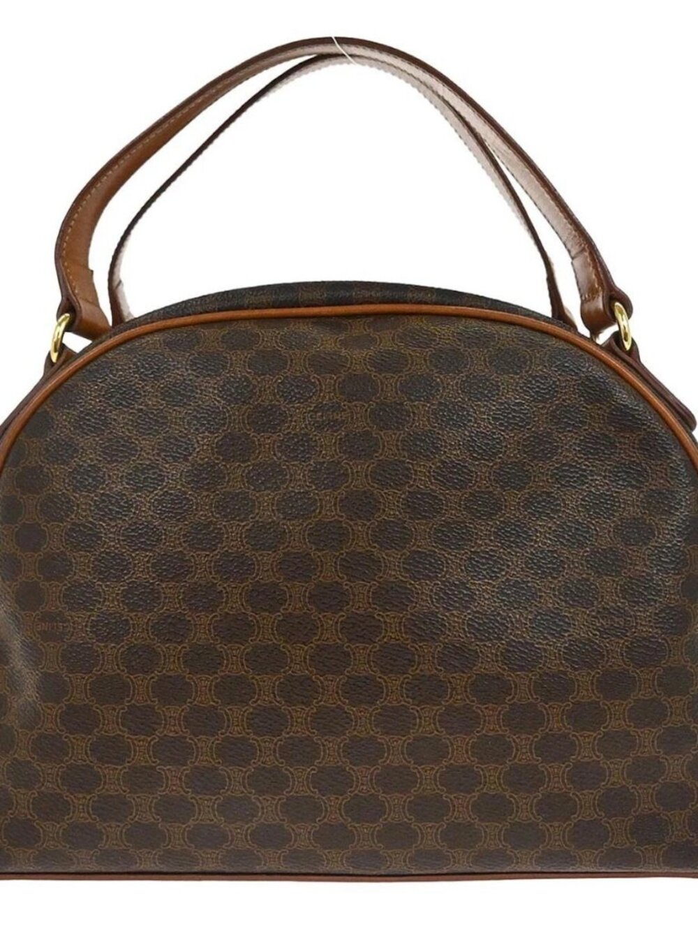 Celine Brown Macadam Handbag MC00/1 117242